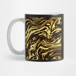 Shiny golden marble texture Mug